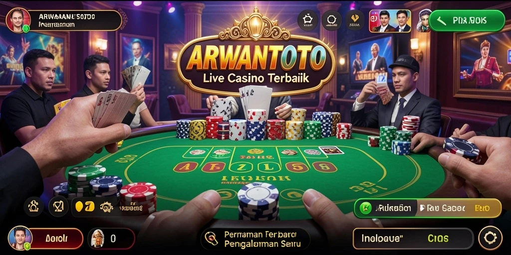 Tampilan gameplay ARWANATOTO yang seru dan interaktif.