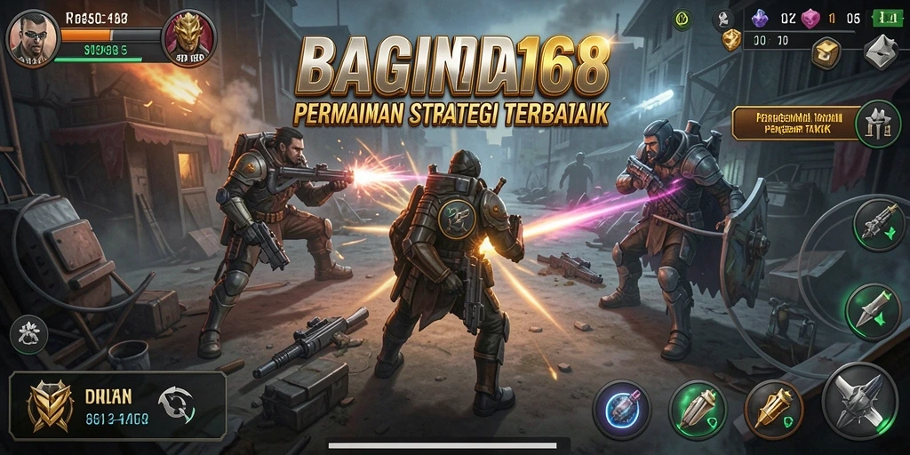 Tampilan menarik dari gameplay strategi BAGINDA168 yang mendebarkan.