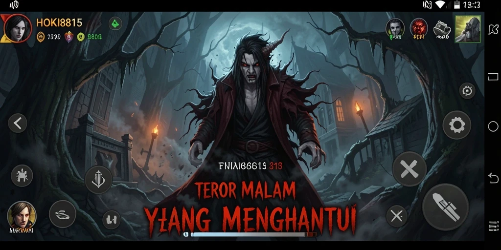 Gameplay HOKI8815 yang menakutkan dengan suasana mencekam.