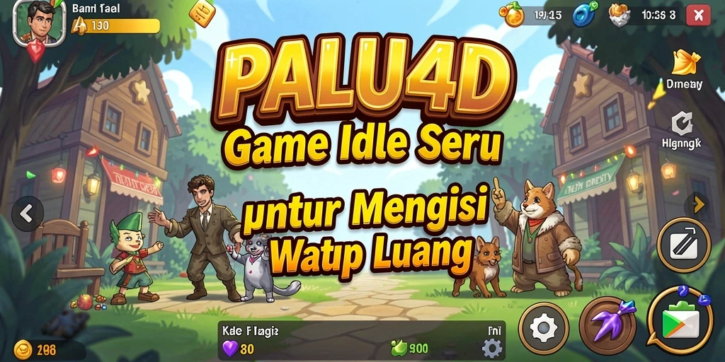 Tampilan gameplay PALU4D yang seru dan penuh warna.