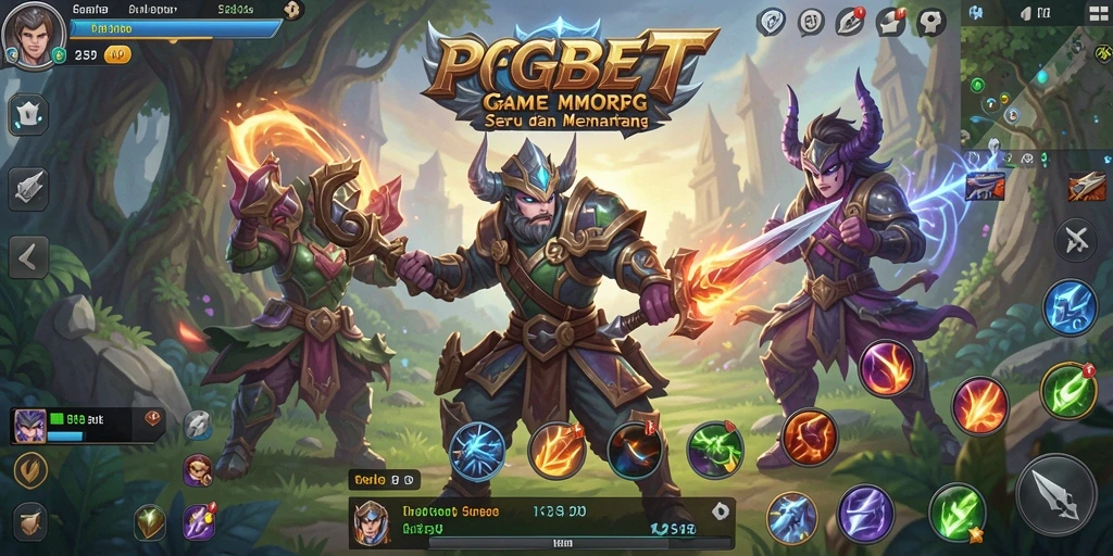 Tampilan utama gameplay PGBET yang menakjubkan dan penuh aksi.