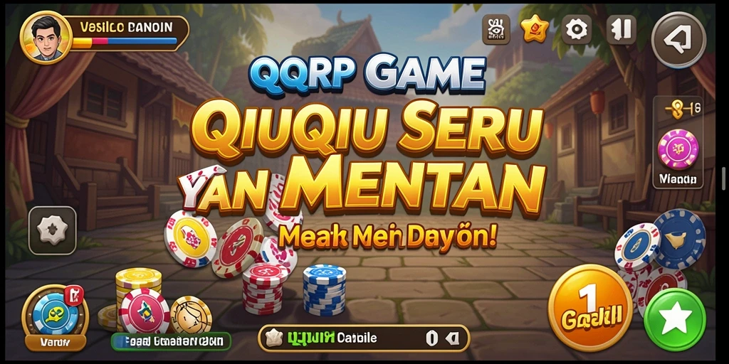 Screenshot gameplay QQRP yang seru dan kompetitif.