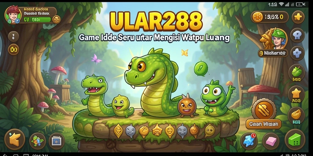 Tangkapan layar ULAR288 menampilkan gameplay santai dan menarik.