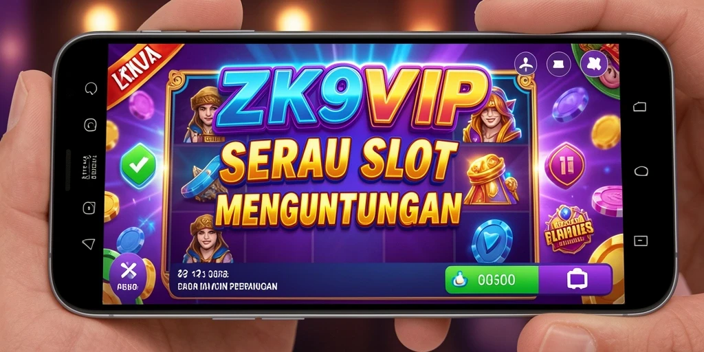 Tampilan gameplay Slot yang seru dari ZK9VIP.